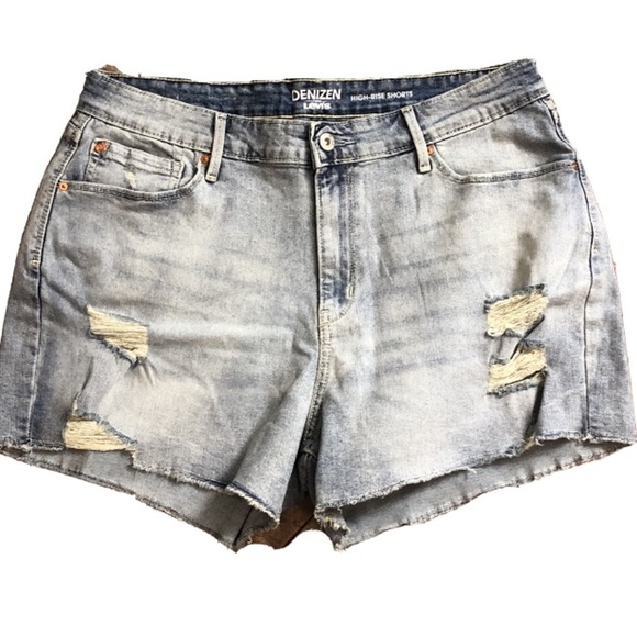 Levi’s Denizen High Rise Shorts - Picture 2 of 8